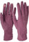 styleBREAKER Damen Touchscreen Handschuhe Einfarbig, seitlich gerafft, warme Fingerhandschuhe, Winter 09010037, Farbe:Violett