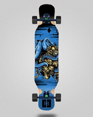 Cromic Skate Skateboard Longboard Complete 46x10 Ocean Deep