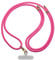 CASETiFY 6mm Rope Cross-body Strap with Card - Bubble Gum