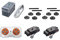 FANGZI Technik Power Functions Set Fernbedienung Batteriebox Zug Motor, Zug Ersatzteile für Technik Zug, Power Funktions Klemmbausteine Kompatibel mit Lego