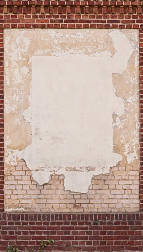 A.S. Création Livingwalls Vliestapete - Backstein Tapete in Braun, Rot und Beige - Wandtapete für verschiedene Räume - Wandbild XXL 2,80 m x 1,59 m