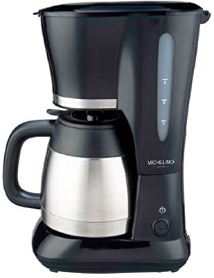 Kaffeemaschine mit Edelstahlthermoskanne mit automatischer Abschaltfunktion Michelino