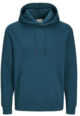 JACK & JONES Jjestar Noos Sweat à Capuche Basique Sweatshirt, Vert Bouteille, M Homme