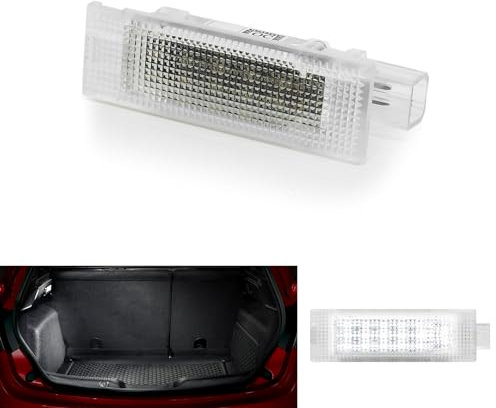 MTS Individual LED Kofferraumbeleuchtung Handschuhfachbeleuchtung Einstiegsbeleuchtung Interieur Innenraum Tür Leuchte Lampe Ambiente 6000K Kaltweiss (Passend für Alfa Giulia Giulietta MiTo)