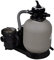 Ailgely Système de filtration à sable avec pompe, kit de filtre à sable pour piscine avec préfiltre, 600 W 17 000 l/h, pompe de filtration à sable pour piscine