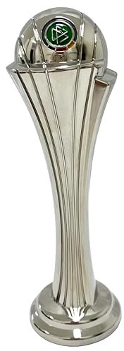 DFB Fußball Frauen DFB-Pokal | 150 mm aus Metall | Offizieller Lizenz-Artikel vom Deutschen Fußball-Bund | Geschenkbox | Echtheits-Zertifikat Hologramm