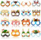 JULBEAR Oktoberfest Brille, 32 Stück Oktoberfest Accessoires Deko Oktoberfest Bayerische Oktoberfest Partybrille Foto Requisiten Brezelwurst Lustige Oktoberfest Geschenke