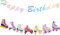 Rollschuh-Party-Banner-Dekoration zum Geburtstag, bunte Skate-Party-Dekorationen, glitzernde zum Aufhängen Rollschuh-Partydekorationen, Party-Geschenke zum Thema Rollschuhlaufen Geburtstagsbedarf