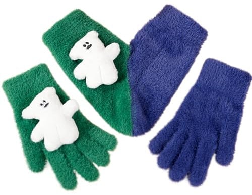 Wuyooprt Handschuhe für Verliebte,Handschuhe für Paare | Winterwarme Fäustlinge für Liebhaber | Weihnachts-Pärchen-Fäustlinge, Love Holding Hands-Handschuhe, Pärchen-Handschuhe für Freund und Freundin