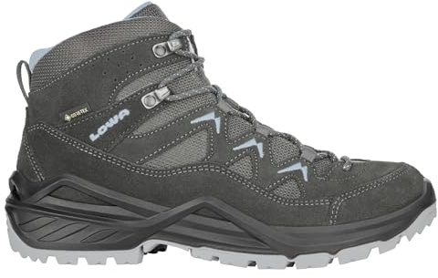 LOWA Sirkos Evo GTX Mid Damen grau-kombiniert
