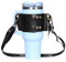 SEABABOO Water Bottle Bag For Stanley Cup 40Oz Leather Water Bottle Holder Leather Bag For Stanley Cup With Adjustable Shoulder Strap For Travel Hiking Running (Black, 40oz)