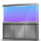 LYYAB Blauer violetter Farbverlauf Aquarium Hintergrund Aufkleber Fisch Tank Reptilien Terrarium Dekor 80 x 40 cm