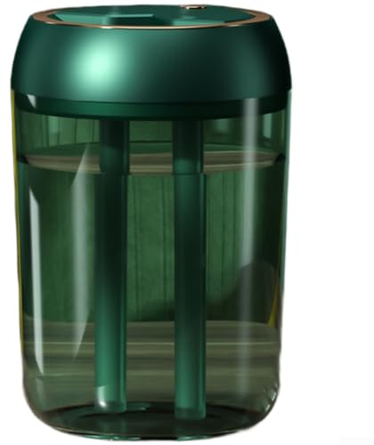 Umidificatore Desktop Capacità 1.8L Doppio Ugelli Spray Alimentato USB per Casa Yoga Piante Spegnimento Automatico