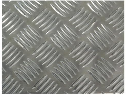 Amig - Chapa damero 50x50 aluminio natural
