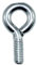 SN-TEC Schrauböse/Gewindeöse/Ringschraube mit Gewinde M3 x 10mm (10 Stück)