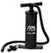 Aquamarina Unisex – Erwachsene Gonfiatore Areo Die 18 Hand Pumpe, Schwarz, Uni