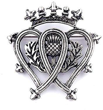 Leonor đź’— Superbe Broche Ecosse đź’—, Chardon Ecossais, Couronne, Fleur, Livraison Rapide!