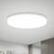 Combuh Led Deckenleuchten 30cm, 48W Sehr Helle Rund Deckenlampen Flach, Kaltweiß 6500K Zimmerlampe, IP44 Wasserfest für Badezimmer Feuchtraum Flur Küche Treppenhaus, Bathroom Ceiling Light