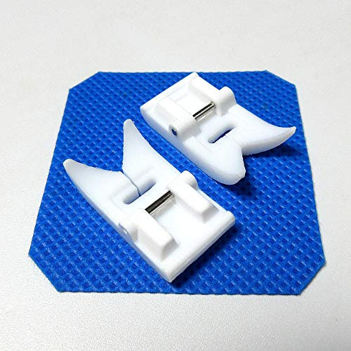 Lot de 2 pieds presseur en téflon 7 mm pour machine à coudre Singer, Brother, Janome, Home