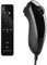 Remote Motion Controller y Nunchuk, Reemplazo del Controlador de Juego Remoto con Funda de Silicona y Pulsera, Remote Plus Controller Compatible para W-i-i con Motion Plus y Nunchuck, Negro