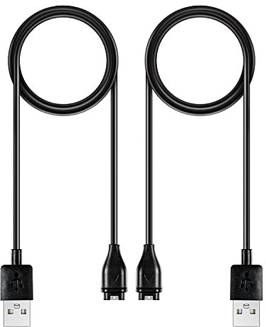 AWINNER Compatible for Garmin Watch Charger Cable (2 Pack)