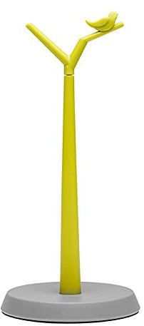 TOMYEUS Küchenrollenhalter Papierhandtuchhalter Standbaum Vogel Stil Halterung Vertikale Serviettengestell Gewebe Halter Küchenzubehör Home Küchenrolle (Color : A)