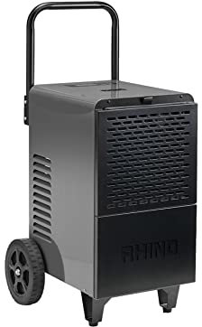 Dapetz ® 50Ltr 900w deshumidificador industrial 230v con filtro lavable. Movimiento de aire de 300 M3/h Capacidad del tanque de 7 litros con apagado automático y función de drenaje continuo