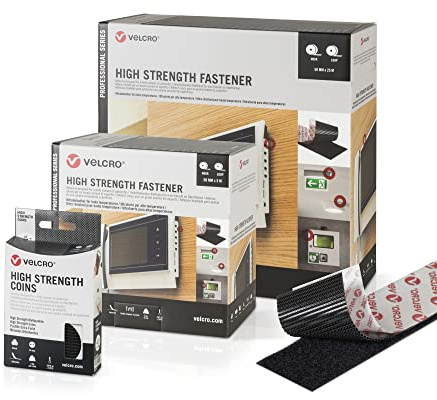 Velcro VEL-PS20008 Professional Series Bande auto-agrippante Noir 50 mm x 25 000 mm