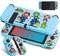 Xcitifun Entworfen für Nintendo Switch Hülle, TPU-Switch-Hüllen für Mädchen und Jungen, Kinder, niedlicher Kawaii-Charakter, Cartoon-Schutzhülle, kompatibel mit Nintendo Switch-Abdeckung, blauer Pilz