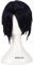 NEZIH Wig Anime Cosplay Uchiha Sasuke Cosplay Perücke Kurz Schwarz Hitzebeständig Kunsthaarperücke + Perückenkappe, Dekorative Accessoires, Anime-Fan-Geschenk
