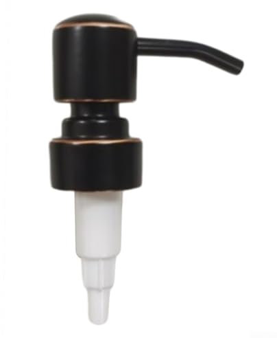 Zoegneer 304 Edelstahl Seifenspender Pumpenkopf Seifenpumpe Ersatz Ersatz für DIY Gläser und Flaschen (ORB)