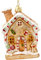 SIKORA BS620 Lebkuchenhaus Christbaumschmuck Glas Ornament Weihnachtsbaum Anhänger
