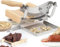 Moongiantgo Manueller Chinesischer Medizinschneider Biltong-Schneider Küchenschneider, 0-12 mm Dicke Einstellbar mit Abnehmbarer Magnetschale für Ginseng-Geweih, Gastrodiae, Maca, Ganoderma (KD0281)