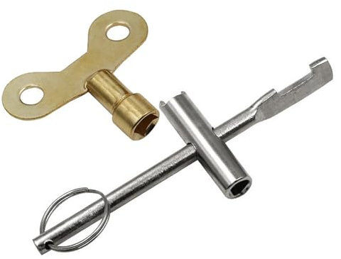 LUOFENG Tap Key,Water Tap Control Key & Wrench Set Water Faucet Key with Durable Wrench Easily Control Water Sources & Fix Leaks Quickly