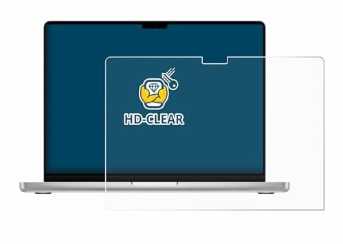 BROTECT Schutzfolie für MacBook Pro 14 2024 M4 / 2025 M5 Displayschutz Folie Made in Germany, Ultra-Klar
