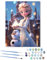 Eiskönigin Malen Nach Zahlen, Elsa Prinzessin Digitale Painting, DIY Full Malen Painting Kit, By Numbers Mit Leinwand Pinseln Acry lpigment für Heim Wanddekoration für ab 5 Jahre 40 x 50cm