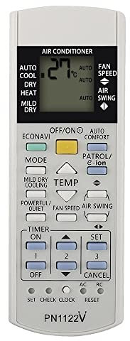 Telecomando universale K-PN1122 Utilizzare solo for Panasonic National TUTTI i modelli di condizionatori d'aria. Utilizzare direttamente il controller di condizionamento.