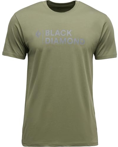 Black Diamond Herren Mini Stacked T-Shirt, Tundra, XL
