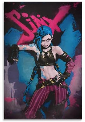 Arcane Poster, TV-Serie, Comic-Vintage-Poster für Zimmer, ästhetische Leinwand, Wandkunst, Schlafzimmerdekoration, 30 x 45 cm