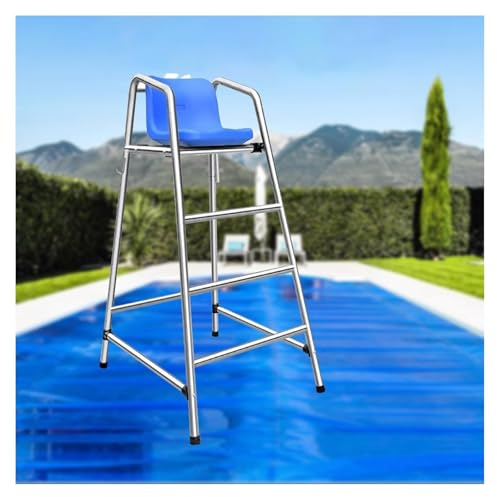 Sedia da Osservazione per Bagnini, Sedia da bagnino professionale for piscina, sedie da bagnino for piscina fuori terra(M(150cm/59.1inch))