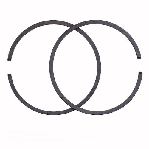 Generico 2 Pezzi di Fasce Elastiche for pistone 1,2 mm x 30 mm 31 32 33 mm 33,3 mm 34 mm 35 mm 36 mm 37 mm 38 mm 39 mm 40 mm for decespugliatore, tagliabordi, Motosega(39mm x 1.2mm)