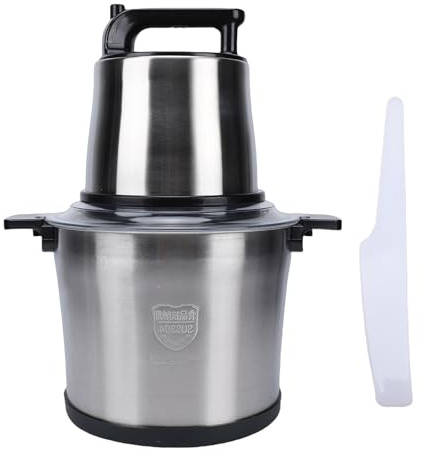 TARSHYRY Hachoir à Viande électrique Professionnel 1800 W, Robuste, en Acier Inoxydable SUS304, pour la Cuisine Domestique et les restaurants. Capacité : 10 L. (Prise UE 220V)