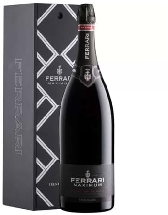 Ferrari Maximum Blanc de Blancs Jeroboam 3 Litri Cassa Legno
