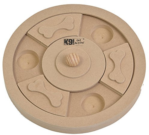 K9 Pursuits Watson IQ Game For Playful Eating | Puzzle Slow Feeder Dog Bowl For Mental Health & Training | Interactive Feeder Toys For Dog's Food | Recyclable Dog Treat Dispenser Toy For Puppies