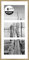 accent by nielsen Objektrahmen mit Passepartout, 23 x 50 cm, Holz (MDF), Eiche, Collage mit 3 Bildern zum Aufhängen im Hoch- & Querformat, Echtglas, Aura
