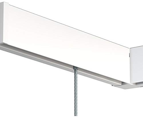 NEWLY Bilderschienen Set R20 Silber matt-eloxiert inkl. Montagematerial | Bilderschienen und Galerieschienen