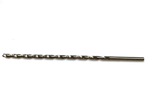 JVJ Spiral Drill Bit Metal Extra Long 200 mm HSS Drill Diameter (5 mm)