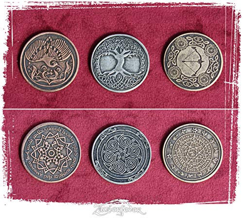 Larp-Münzset Elfen (9 Münzen)