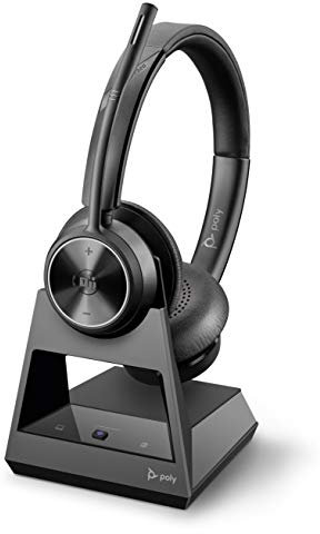 Poly Savi 7320-M Ultra-Secure Wireless DECT Headset System - Microsoft Teams Certified Version