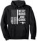 Lustige USA-Flagge für Damen Pullover Hoodie